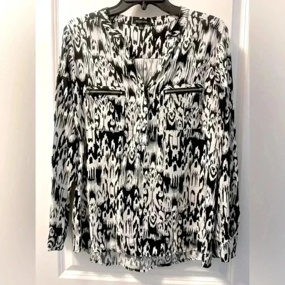 Medium Top from NOTATIONS Chic Business Casual Top - Picture 2 of 16